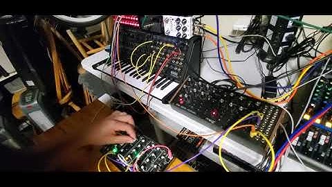 Mini jam w/ DFAM, O-Coast, MS-20 mini, & Korg SQ-1!