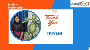 AchieversIT Top Rated Training Institute from Bangalore