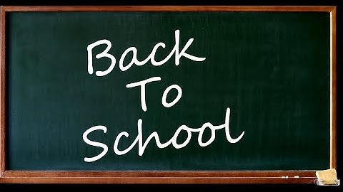 Младшая школа VS.Старшая школа | Back To School