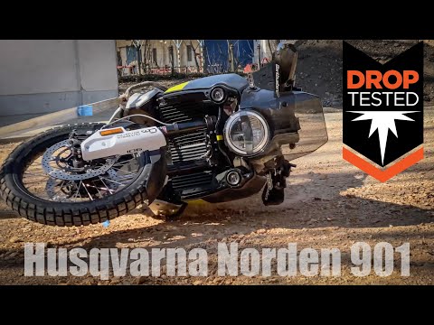 Drop and Drag Test - Husqvarna Norden Crash Bars