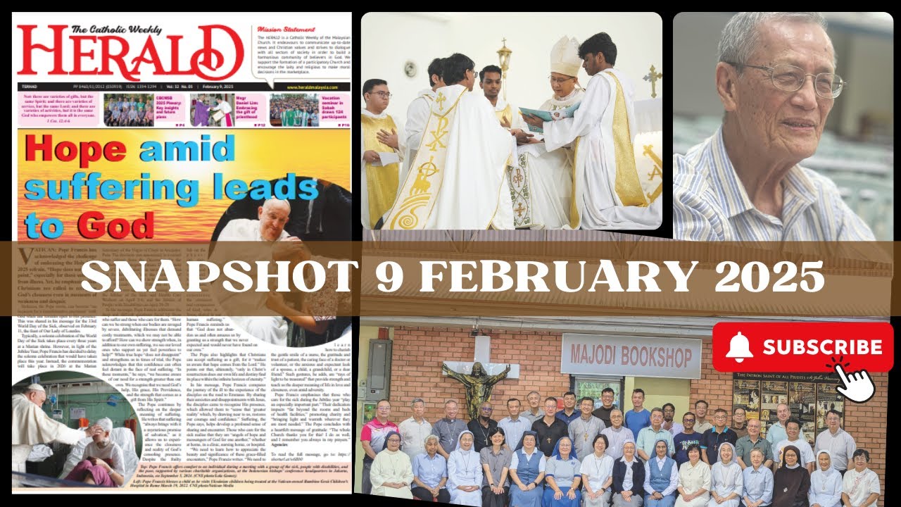 33rd WORLD DAY of the SICK | Ordination of Fr Jonathan Rao | Msgr ...