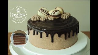 Soft Mocha Sponge Cake