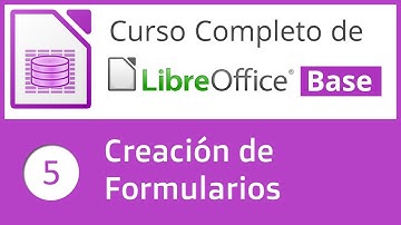 Crear formularios en LibreOffice Base (5/6)