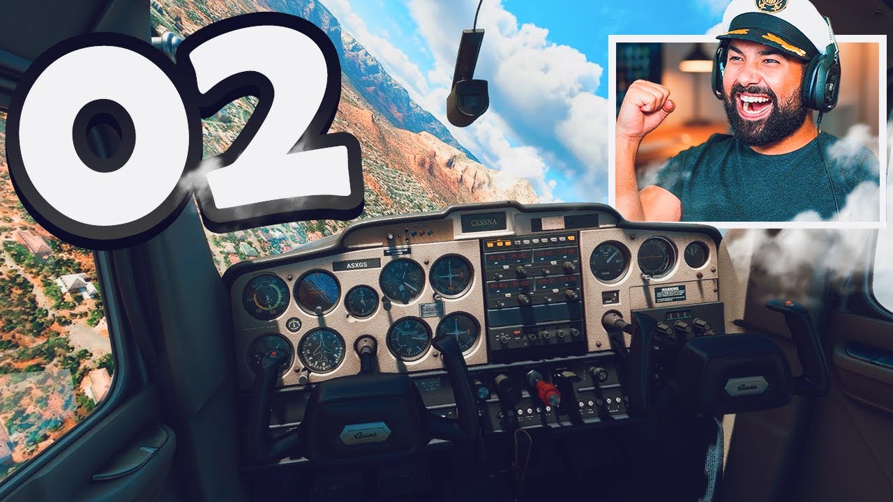 Microsoft Flight Simulator - Part 2 - MY FIRST SOLO FLIGHT (INCREDIBLE ...