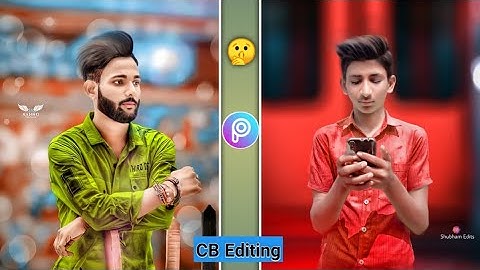 PicsArt Red Cb Editing Tutorial|| change background Smooth Skin Complete Retouching Photo Editing💥🔥