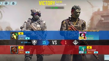 Call Of Duty: Mobile TOURNAMENT 2v2 Killconformed KILLHOUSE GAMEPLAY (No Commentary)