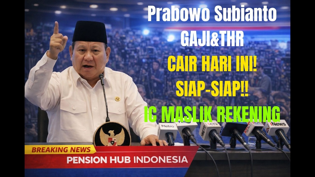 Langsung Cair 2026? Gaji Pensiun dan THR Hari Ini Jadi Sorotan!