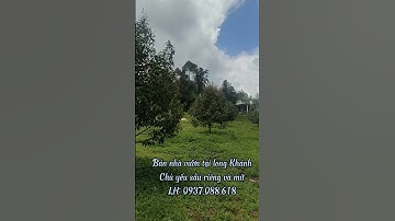 Bán vườn sầu riêng và mít thái tại thành phố long khánh.#nhàđấtđồngnai #đấtvườnđồngnai #đất_đồng_nai