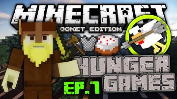 [0.11.1] LBSG Hunger Games #7 – Hackers and RAGING!!! - Minecraft Pocket Edition