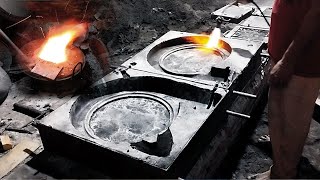 Sand Mold Casting Process of Air Blower Body | Metal Casting Process Using Sand Mold Technique