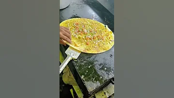 Dosa In Making Street Style Hot N Crispy Dosa Awesome In Taste Unique Recipes Shorts 