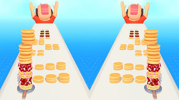 ✅Pancake Run in New Levels Game Mobile Walkthrough All Trailers Update Android,iOS Gameplay 150