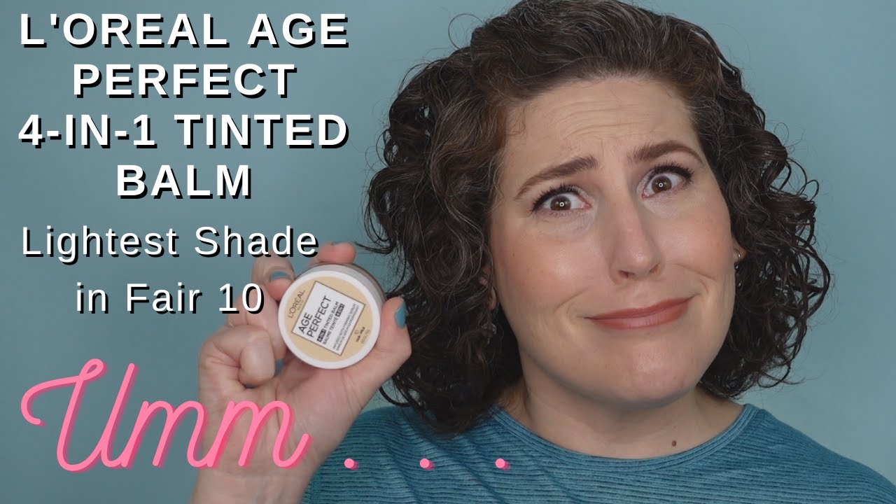 L'Oreal Age Perfect 4in1 Tinted Balm Foundation Lightest Shade (Fair