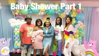 Baby shower Part 1🥰🤰🏾🌈