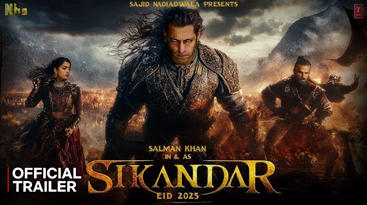 SIKANDAR: Official Teaser | Salman Khan | Sajid Nadiadwala | A.R. Murugadoss 2025