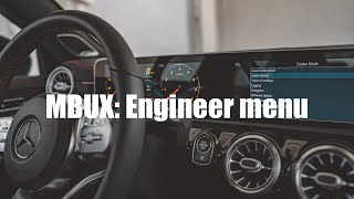 HOW TO: MBUX engineer menu - Mercedes A, B, CLA, GLE, GLC  (w177, c118, w247, w167, x253) screenshot 4