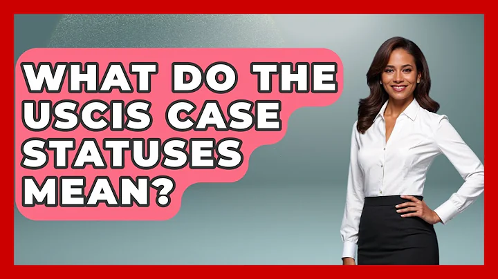 What Do The USCIS Case Statuses Mean? - US Citizenship Immigration Guide