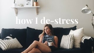 How I De-Stress & Relax | My Weekly Routine for Stress | Acupuncture, Journaling, and more! by Chelsea Dinen 6,391 views 6 years ago 10 minutes, 23 seconds