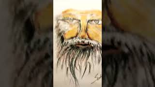 A Old Man drawingshortvideoyoutubesoham art