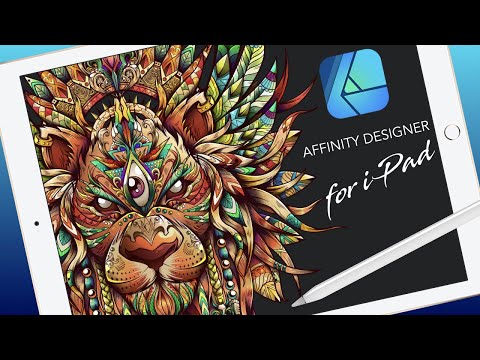 Affinity Designer for iPad FULL TUTORIAL