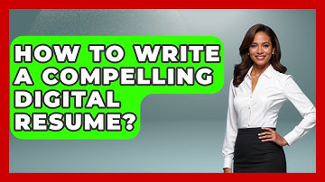 How To Write A Compelling Digital Resume? - Job Success Network