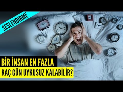 Video: Kaç Kişi Uykusuz Yaşayabilir?