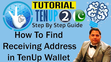 How To Find Receiving address in TenUp Core Wallet | Tenup Coin