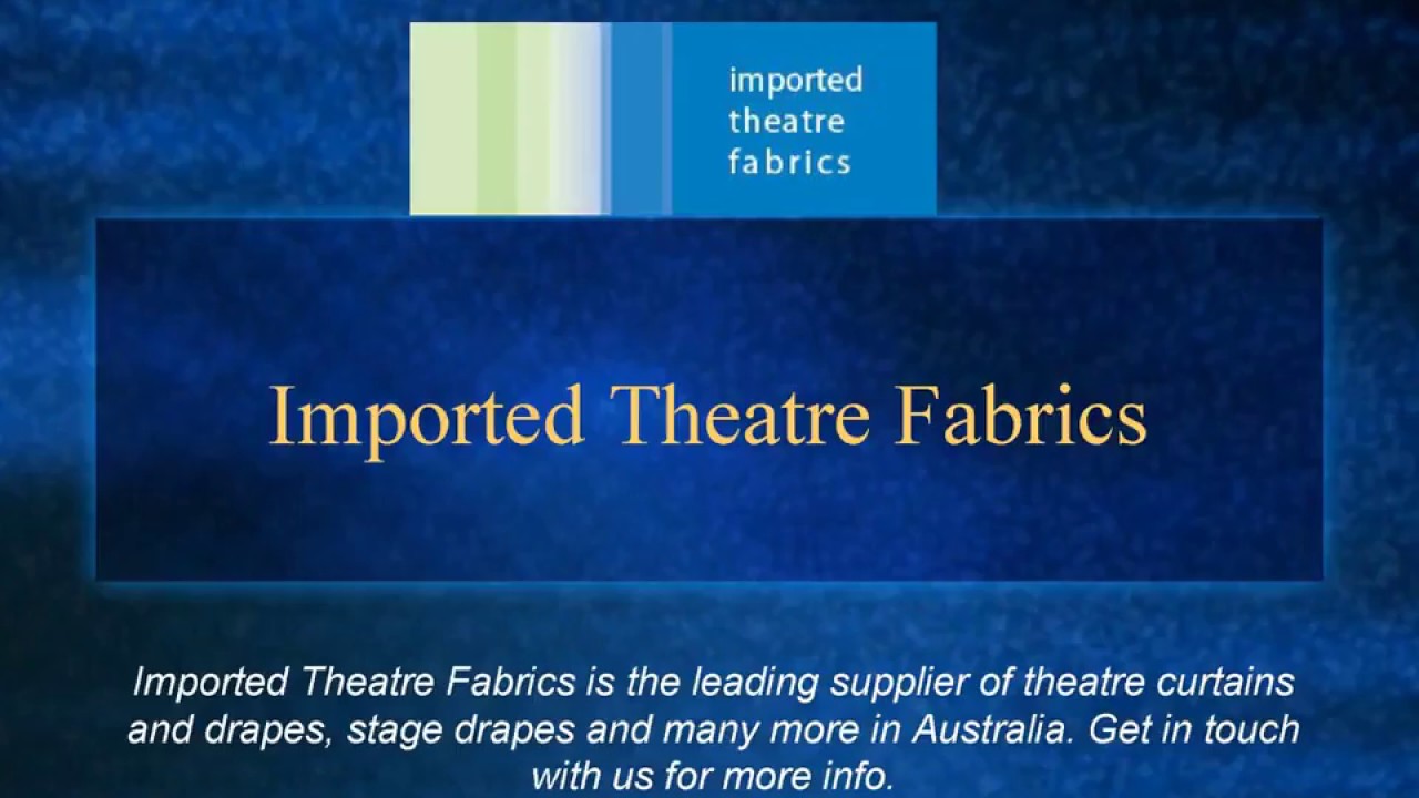 The Impact of Stage Fabrics on Set Building!