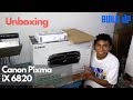 Unboxing Canon Pixma iX6820 & GoldUp Films | Build Up 10