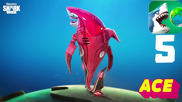 Ace New Shark Skin !!!! Hungry Shark World || (Android,ios) Gameplay - Walkthrough