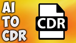 Cara Mengonversi File Ai ke Cdr Online - Adobe Illustrator ke CDR CorelDRAW Converter