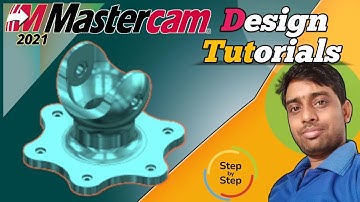 Mastercam Tutorials I 3D CAD EXERCISES 66 I Study Cad Cam #mastercam #cnc #vmc