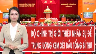 The Politburo introduces personnel for the Central Committee to consider electing the General Sec...