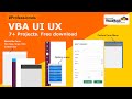 VBA UI UX-18: Latest Excel UserForm Designs using VBA Windows APIs - Project Download Available