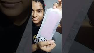 Veet wax strips tutorial video// result ? youtube veetwaxstrips tutorial wax feedshorts