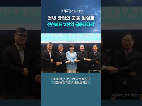 [FN특집] 전현희표 ‘청년 금융사다리’…2천억원 풀린다ㅣ파이낸스뉴스