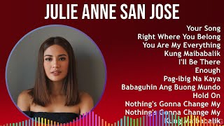 Julie Anne San Jose 2024 MIX Best Songs - Your Song, Right Where You Belong, You Are My Everythi...