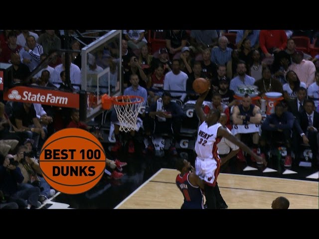 Best 100 Dunks 15 Nba Season Youtube