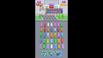 Crowd Express Boarding Puzzle Level 569 - Super Hard