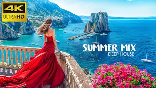 4K Positano Summer Mix 2024 🍓 Best Of Tropical Deep House Music Chill Out Mix By The Deep Sound