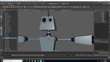 Robot Rigging Part 02 Joint Setup