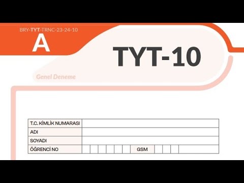 BİREY YAYINLARI TYT-10 DENEME GEOMETRİ ÇÖZÜMLERİ