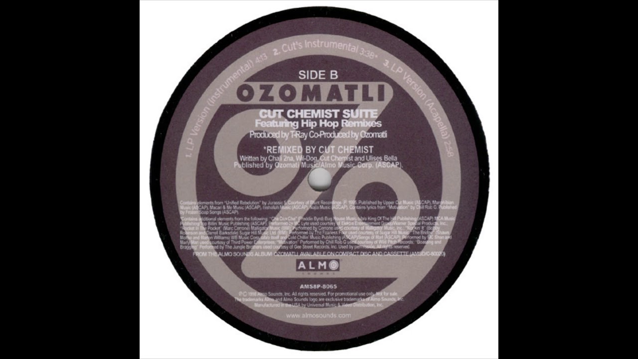 Ozomatli — Ozomatli - Cut Chemist Suite (Instrumental) (Music