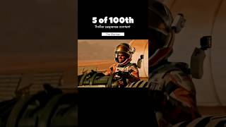 Day 5th of the 100th mind-blowing content | The Martian A space movie #survival #spacemovies #movie