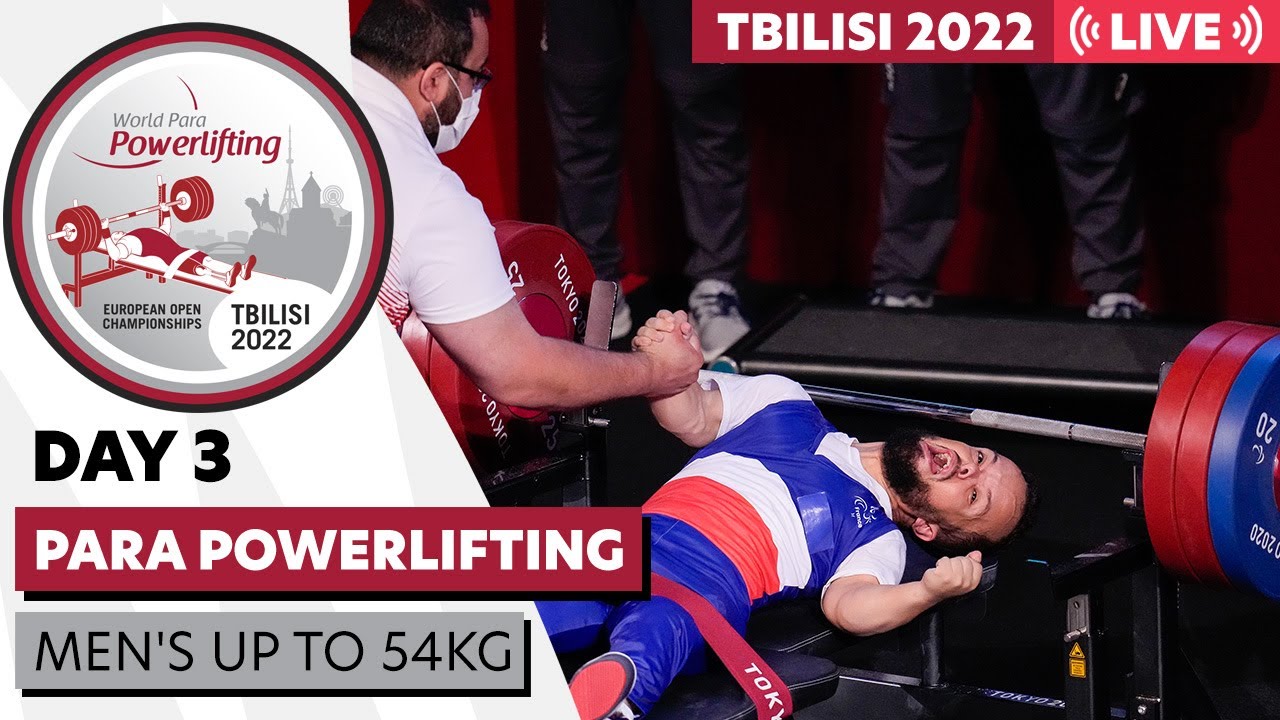 WPPO Tbilisi 2022 European Open Championships Day 3 Mens Up to 54kg