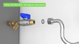 Reflex Servitec Mini Montage en aansluiting - NL