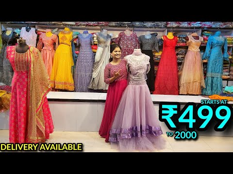 Photoshoot dresses ₹499 முதல்... |crop top|anarkali|gown|online