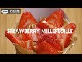 苺ミルフィーユ 880円【大阪クレープ】STRAWBERRY MILLEFEUILLE 【パーム ドルチェ&クレープ】