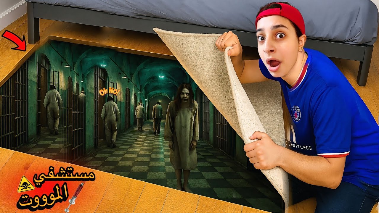 مغامرة غامضة داخل مكان مهجور في بيتنا (تمثيل