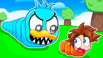 Becoming Mutant Worms in Roblox…